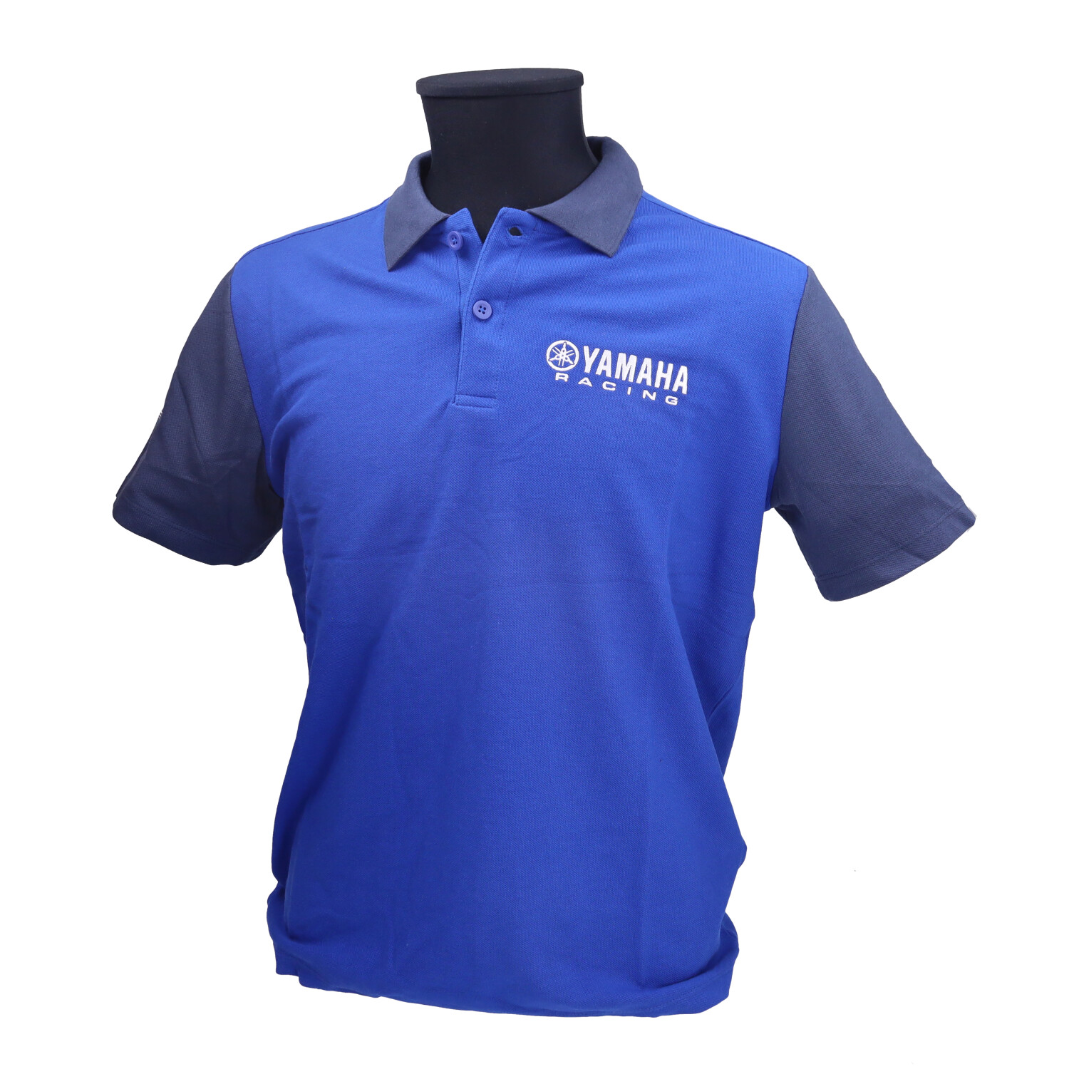 Yamaha Racing polo-shirt donkerblauw maat L origineel merchandise