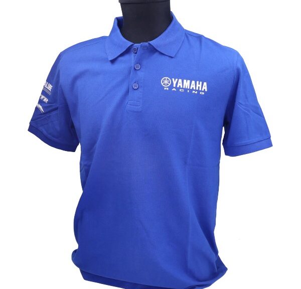 polo-shirt Yamaha origineel [racing] L blauw b24pb112e00l
