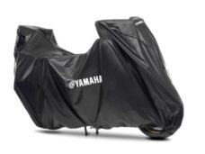 Originale Yamaha Schutzhülle, Größe L, schwarz mit Logo, für den Außeneinsatz