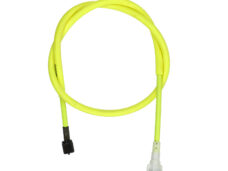 Cabo do velocímetro Doppler em Teflon amarelo fluorescente Yamaha BWS MBK Booster