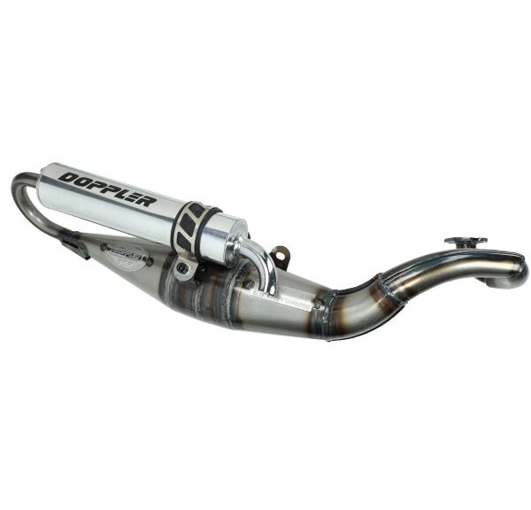 uitlaat Doppler blank aluminium minarelli hor ac