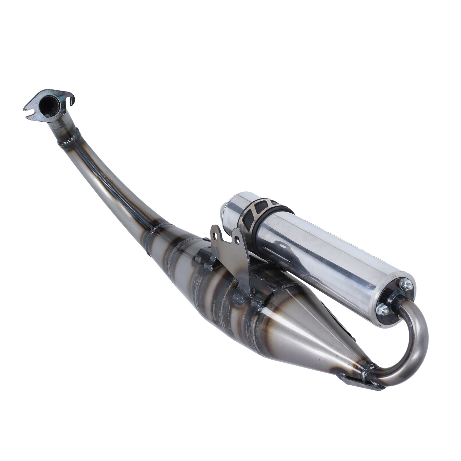 Uitlaat Doppler Blank Aluminium Voor Yamaha Bw's / Mbk Booster 2004-2019 - Afbeelding 5