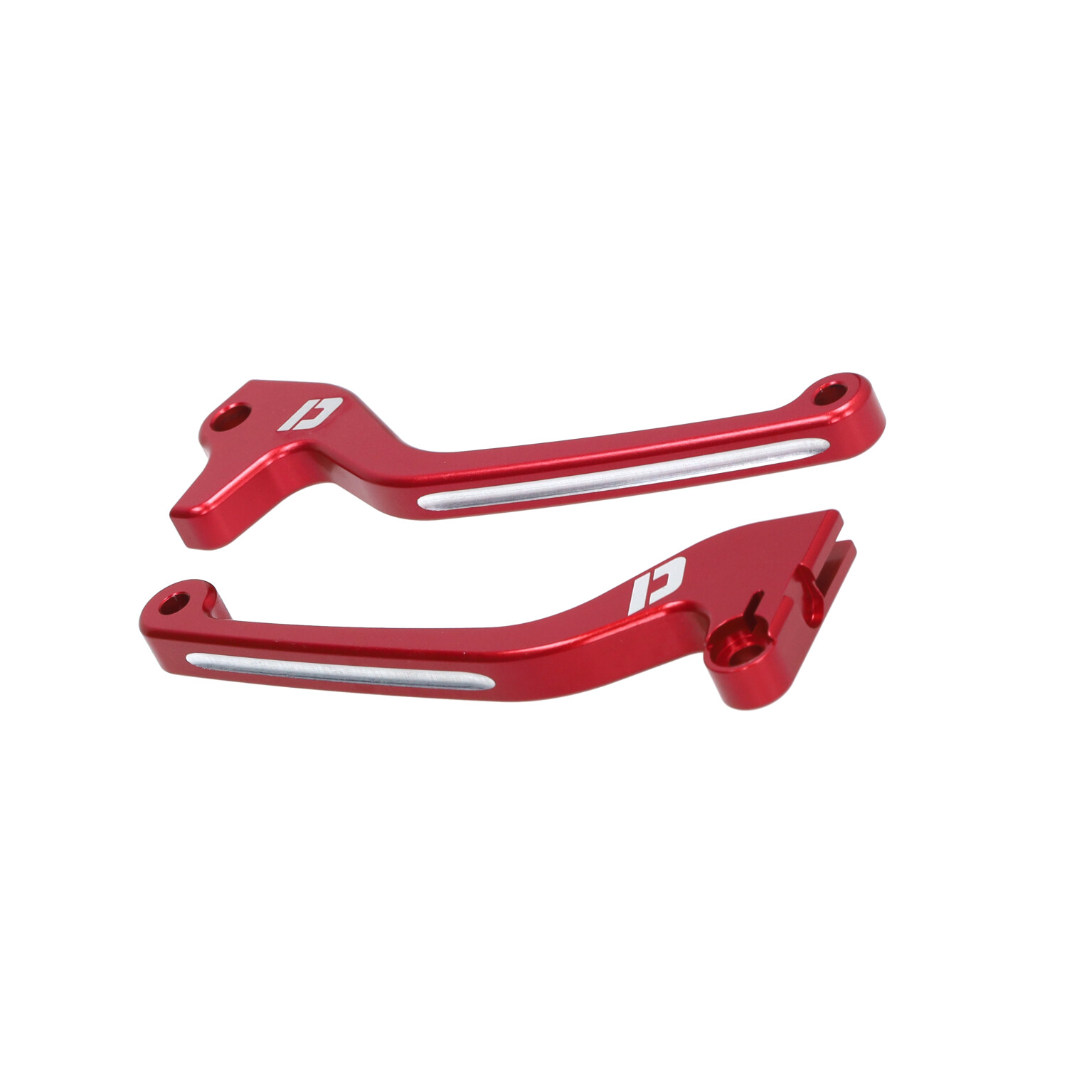 Greepset Doppler Cnc Rood Rem + Koppeling Voor Yamaha Bws / Jog / Mbk Booster - Afbeelding 4