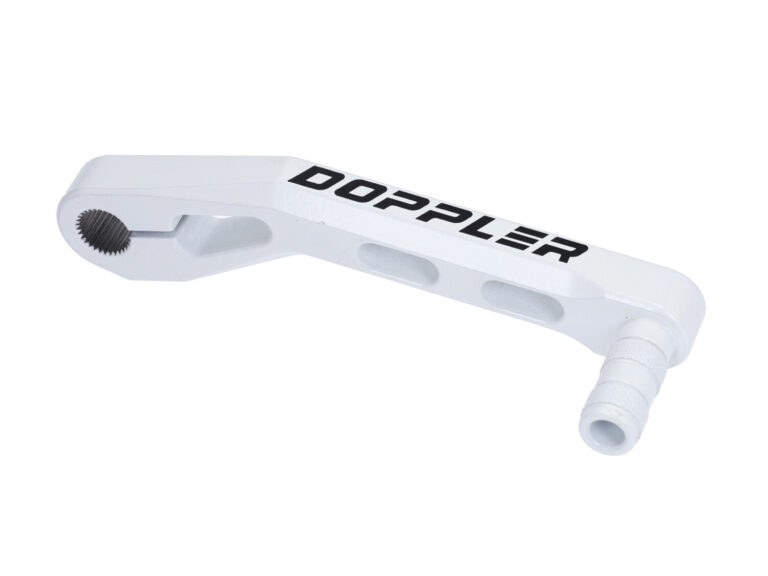 Kickstartpedaal Doppler cnc wit — geschikt voor MBK