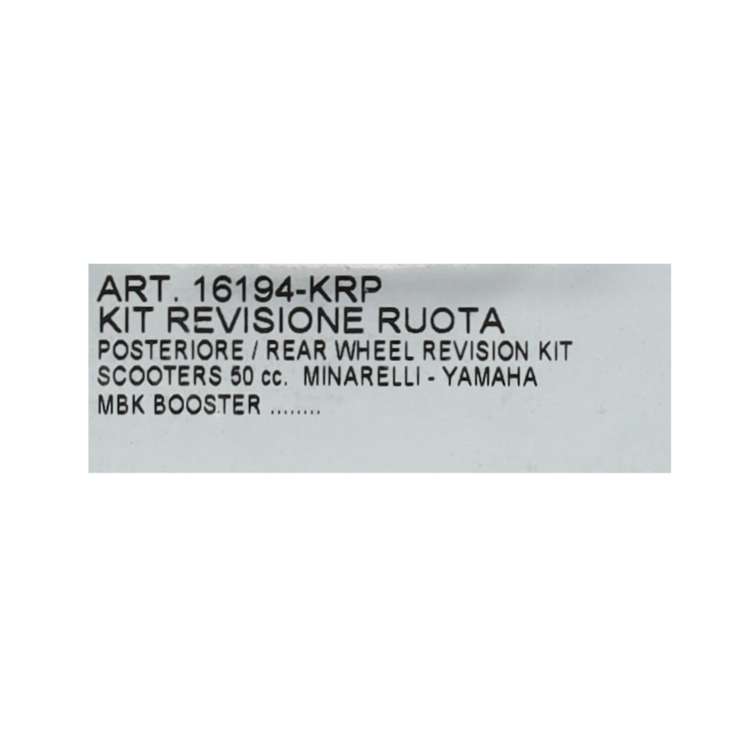 Revisieset Achteras Cif Voor Minarelli 2-takt 50cc - Afbeelding 2
