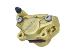 Originele Brembo remklauw achter goud Yamaha Aerox 2T