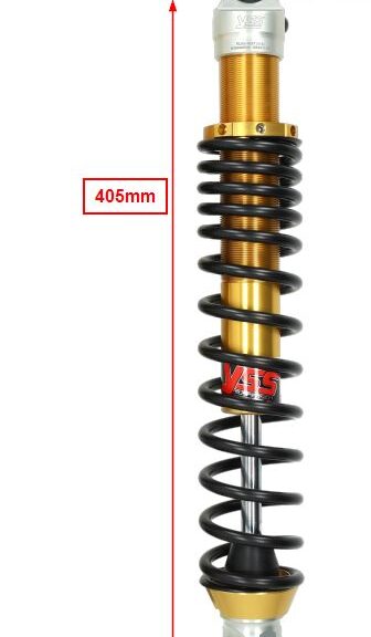 Schokbrekerset Yss Achter Hydraulisch Eco Line 405mm Yamaha, X-max 400cc Te302-405t-04al-38
