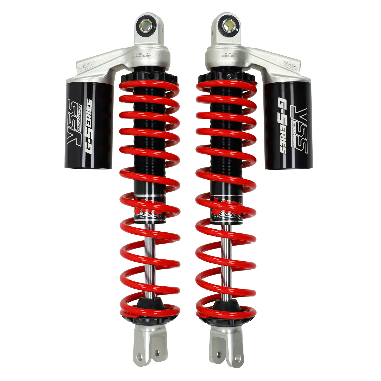 YSS G-serie achterschokbrekerset voor Yamaha X-Max 300 250 2017