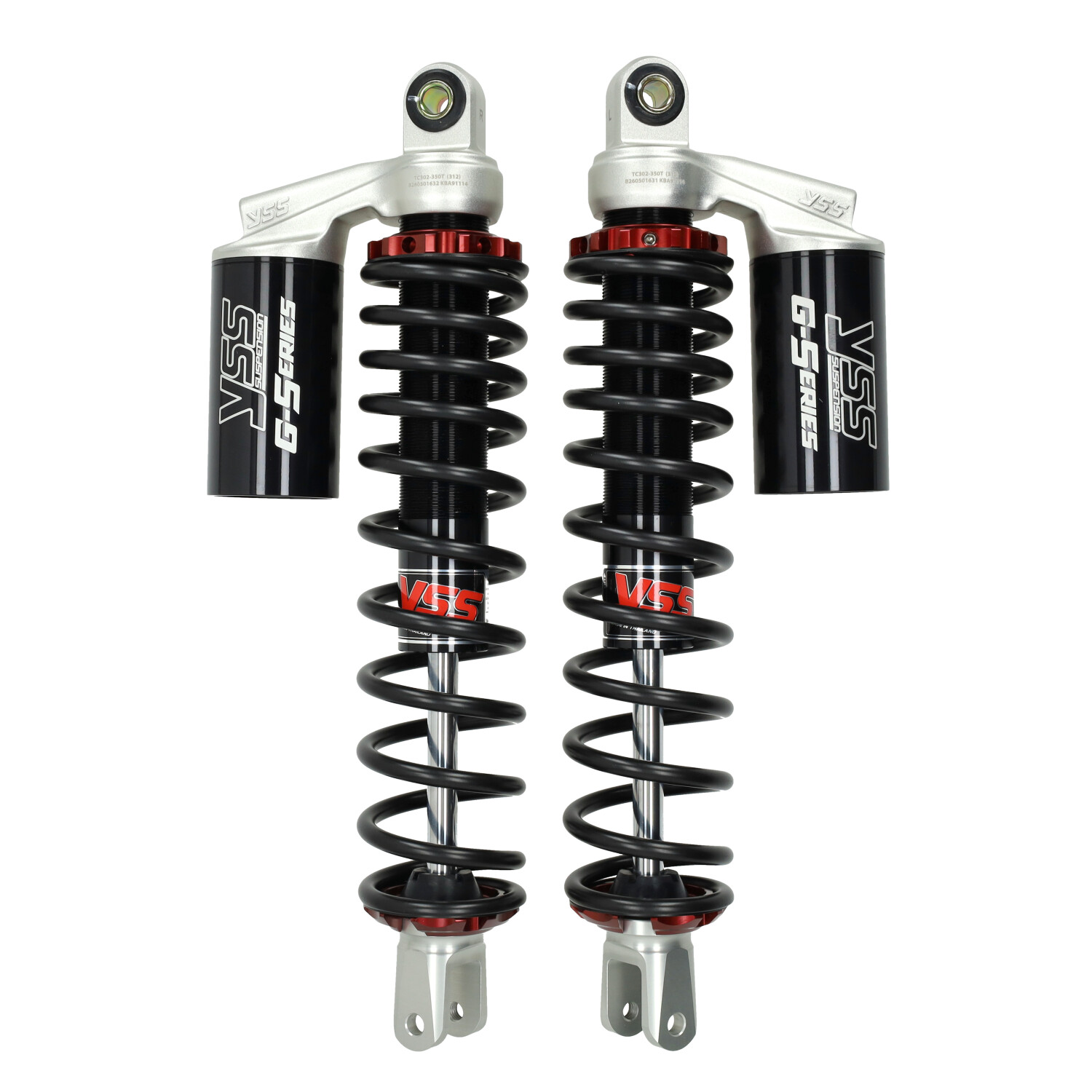 YSS G-serie achterschokbrekerset voor Yamaha X-Max 250 en 300 2017