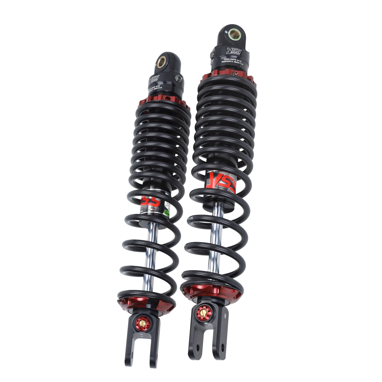 Schokbrekerset Yss Z-sport Black Series Achter Voor Yamaha X-max 300 2017 - Afbeelding 5
