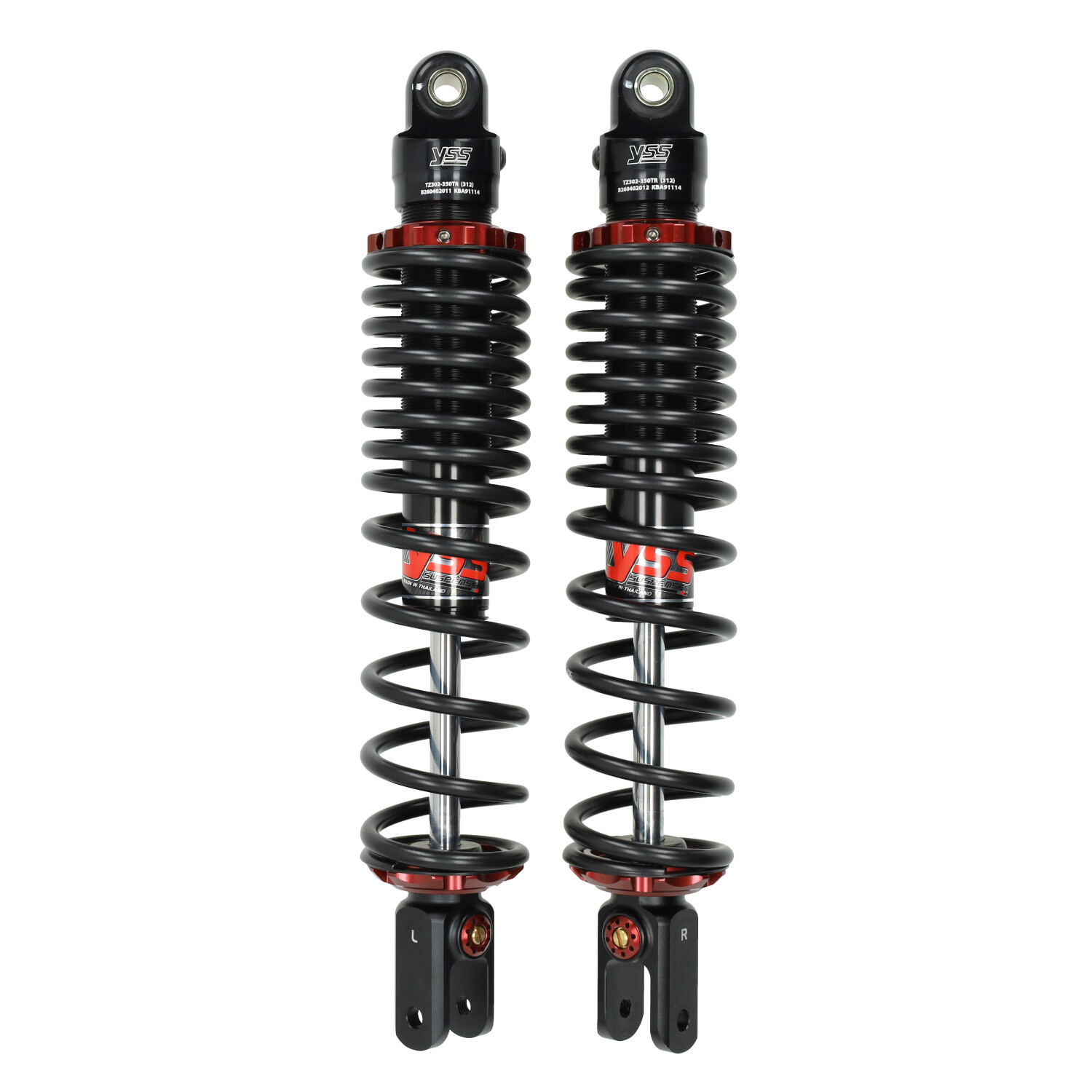 YSS Z-Sport Black Series schokbrekerset achter Yamaha X-Max 300
