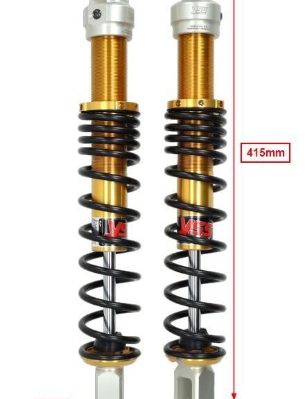 Schokbrekerset Yss Achter Hydraulisch Eco Line 2004-2008 Yamaha, Majesty 400cc Te302-415t-01al-38