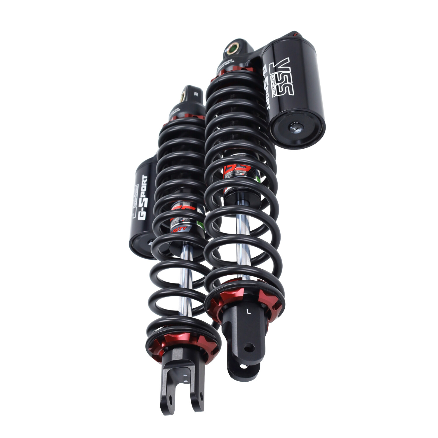 Schokbrekerset Yss G-sport Black Achter Voor Yamaha X-max 250cc 350mm - Afbeelding 4