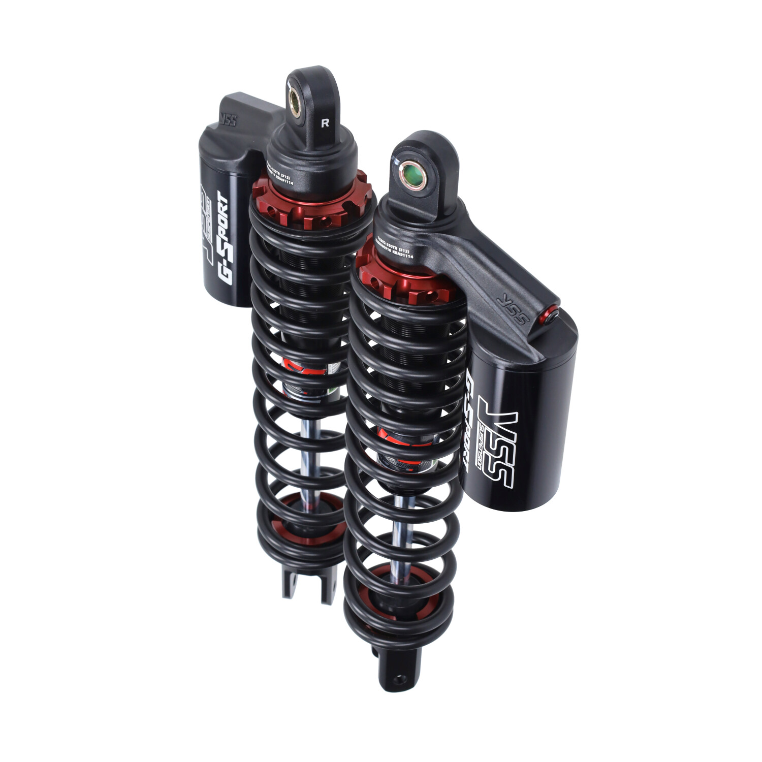 Schokbrekerset Yss G-sport Black Achter Voor Yamaha X-max 250cc 350mm - Afbeelding 5