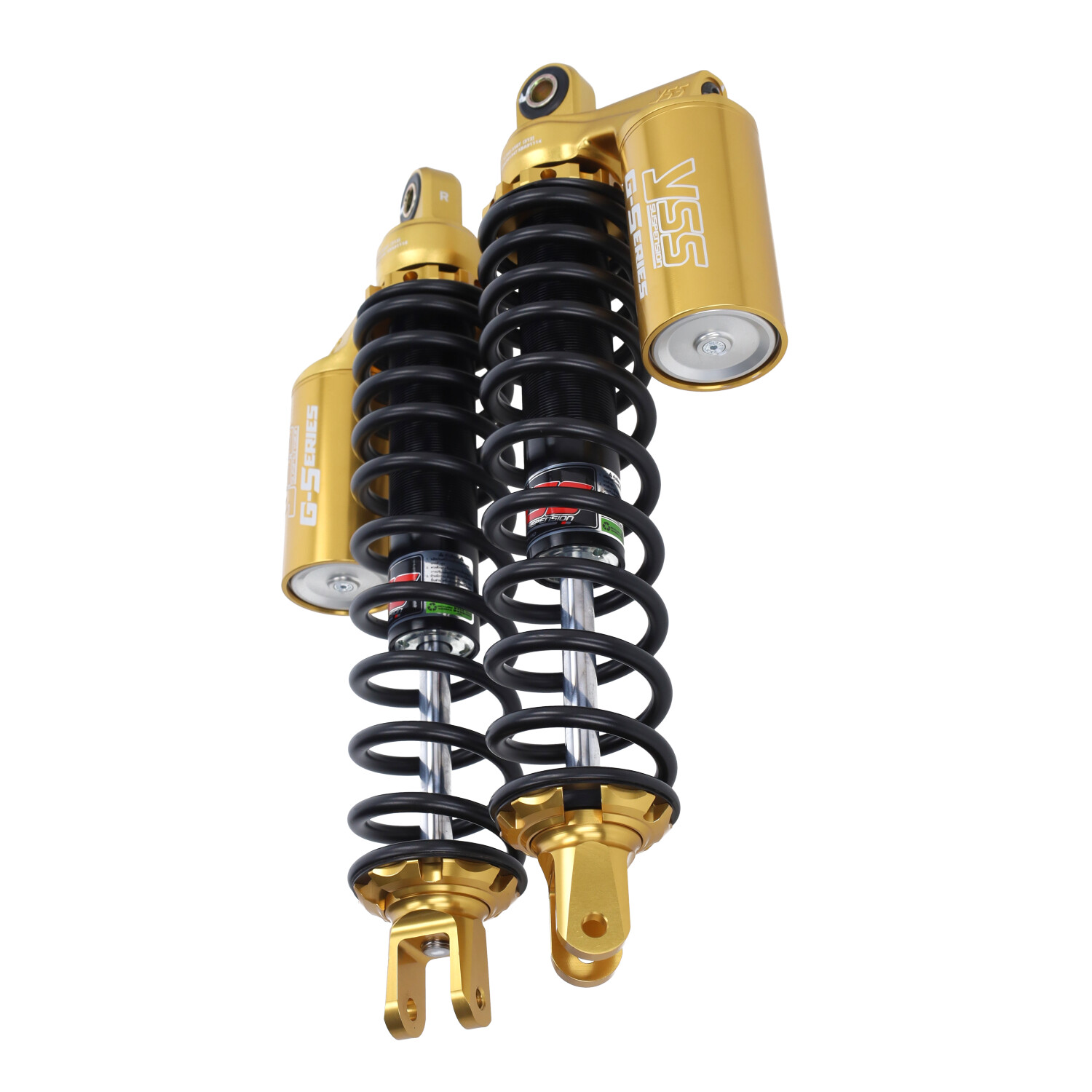 Schokbrekerset Yss G-gold Edition Achter 350mm Voor Yamaha X-max 250 / X-max 300 - Afbeelding 4