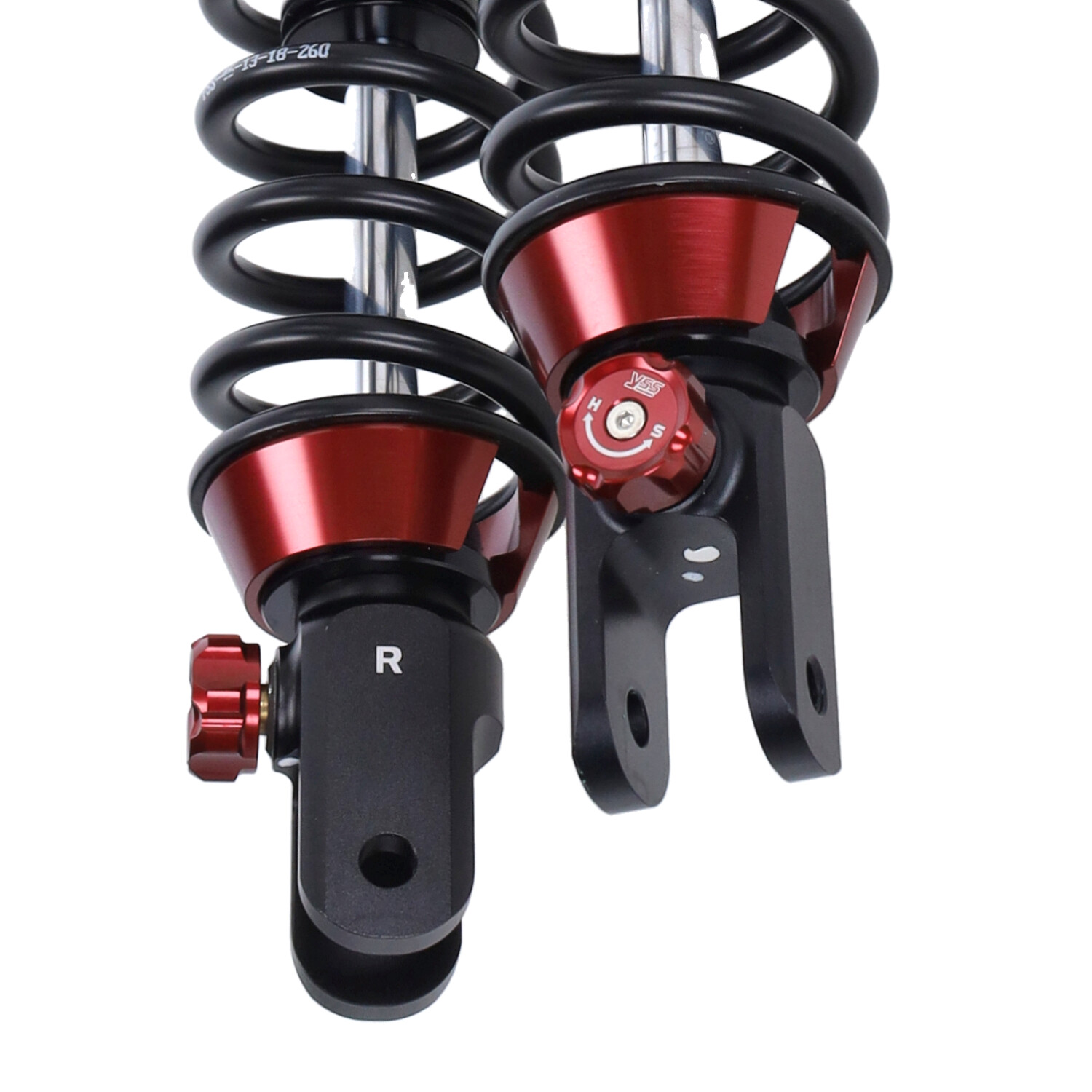 Schokbrekerset Yss G-sport Black Series Achter Hydraulisch Voor Yamaha X-max 400 2013-2017 405mm - Afbeelding 3