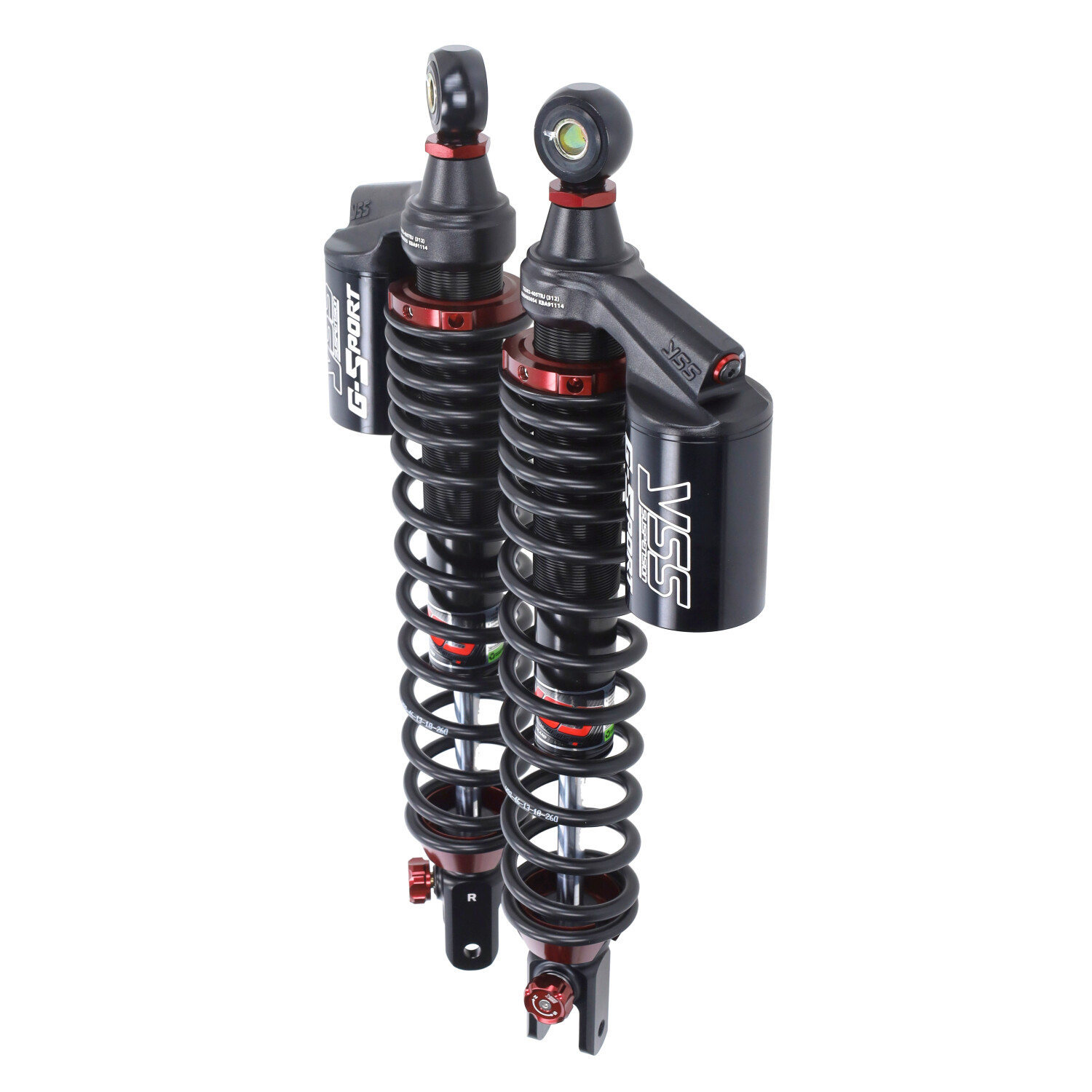 Schokbrekerset Yss G-sport Black Series Achter Hydraulisch Voor Yamaha X-max 400 2013-2017 405mm - Afbeelding 5
