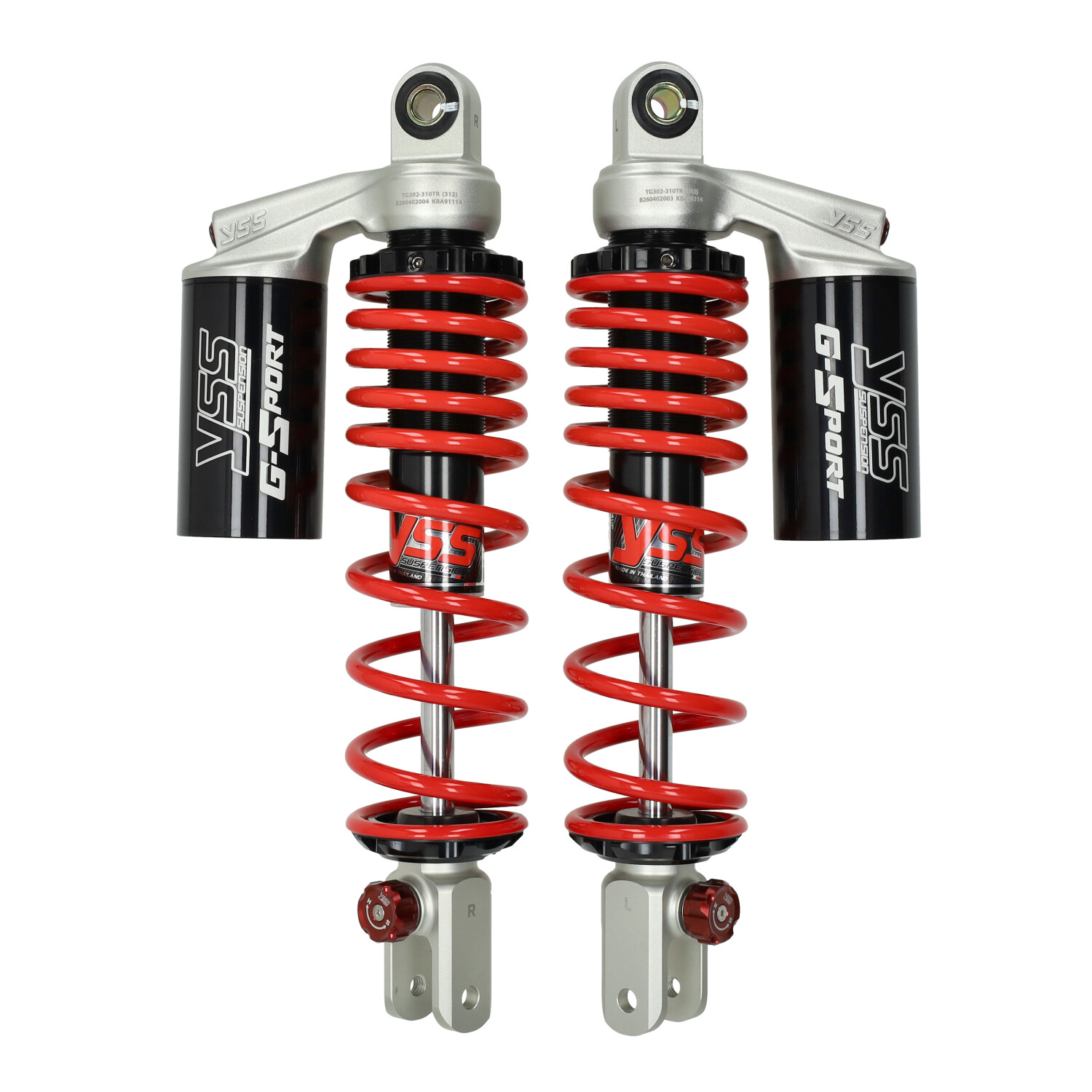 YSS G-Sport schokbrekerset achter 310mm Yamaha X-Max 300
