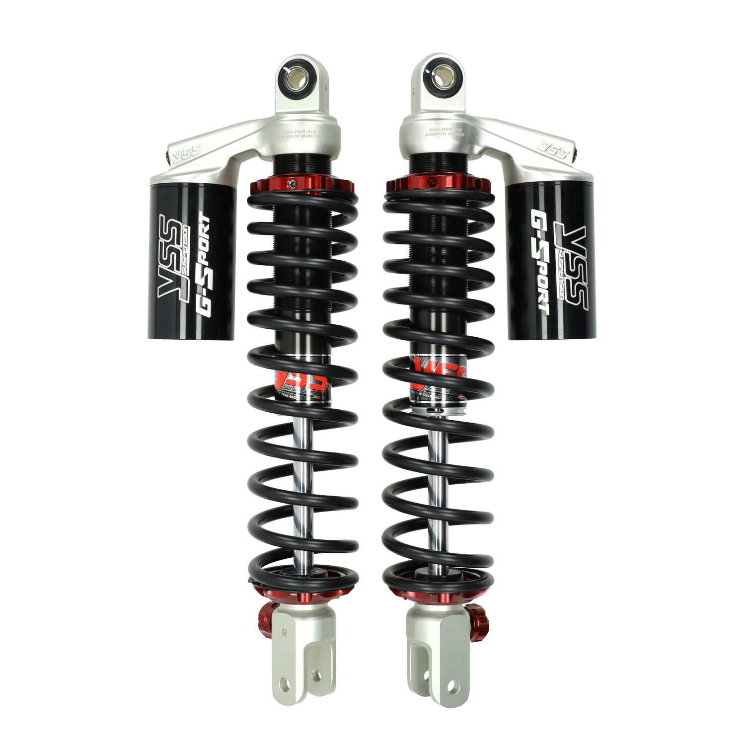 YSS G-sport hydraulische schokbrekerset 350mm voor Yamaha X-Max 250