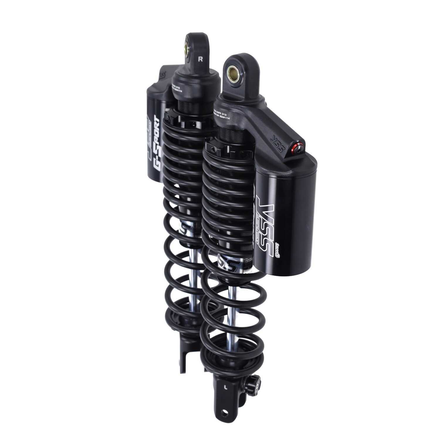 Schokbrekerset Yss G-sport Black Edition 350mm Voor Yamaha X-max 300 - Afbeelding 7