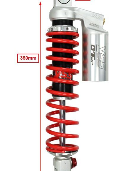 Schokbrekerset Yss Achter Hydraulisch G-top 2017 Yamaha, X-max 300 Tg362-350trc-08-858