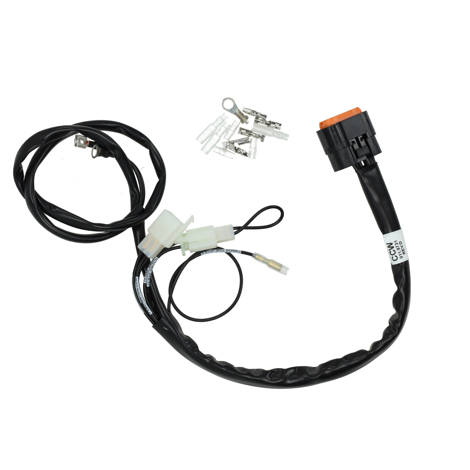 Cdi Kabel Polini Rechtsdraaiend Voor Minarelli Hor/vert, Piaggio & Gilera - Afbeelding 4