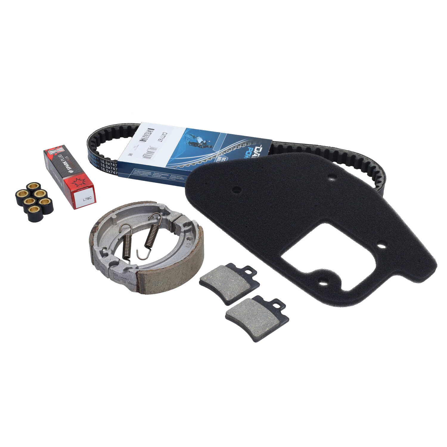 Onderhoudskit Made in Italy voor MBK Booster en Yamaha BWs