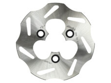 Disque de frein Polini Wave 155 mm 3 trous pour Peugeot Ludix Piaggio Zip
