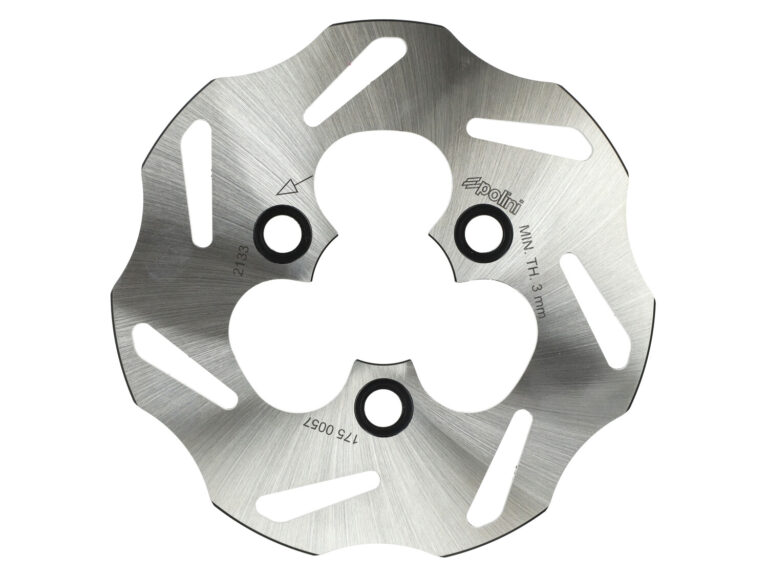 Remschijf Polini 3-gaats wave 155mm ludix