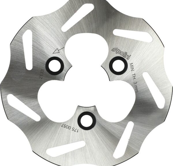 remschijf polini 3-gaats wave 155mm ludix