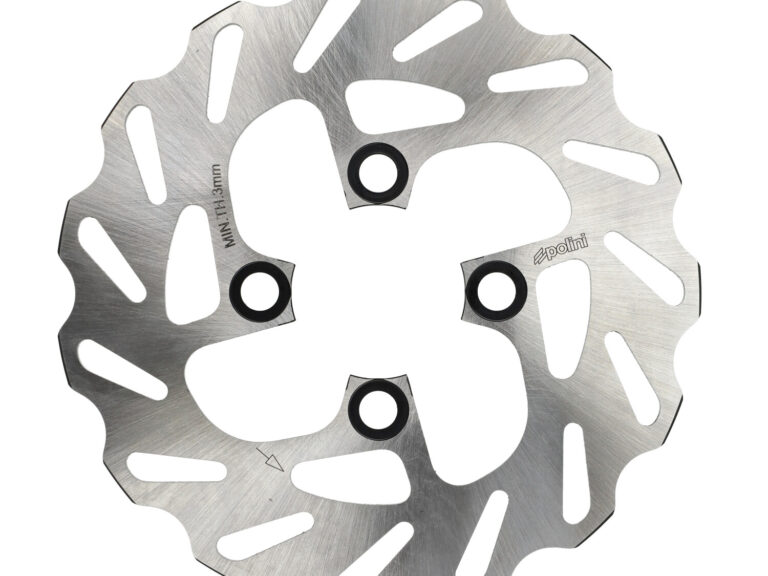 Remschijf Polini 4-gaats wave 180mm bws — geschikt voor MBK Booster