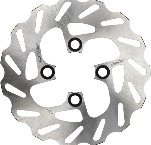 remschijf polini 4-gaats wave 180mm bws