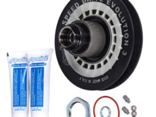 Polini EVO-3 koppeling poelieset 128mm Minarelli horizontaal motorblok