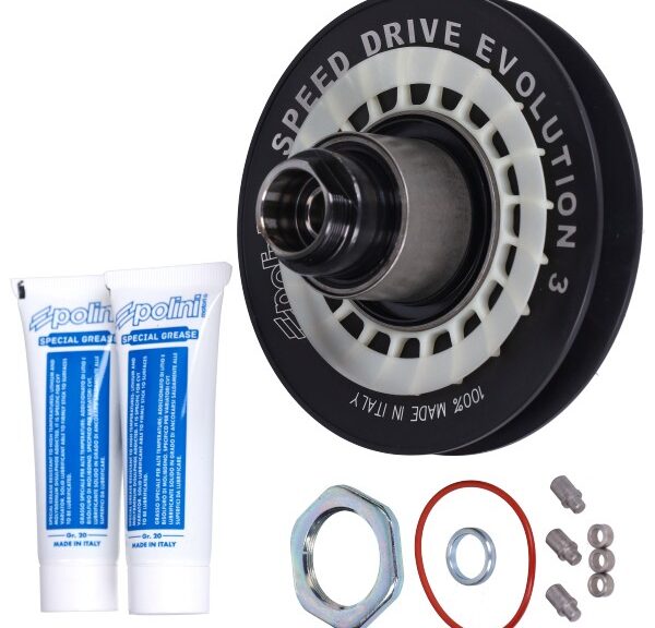 koppeling poelieset polini EVO-3 128mm minarelli hor 244.0574