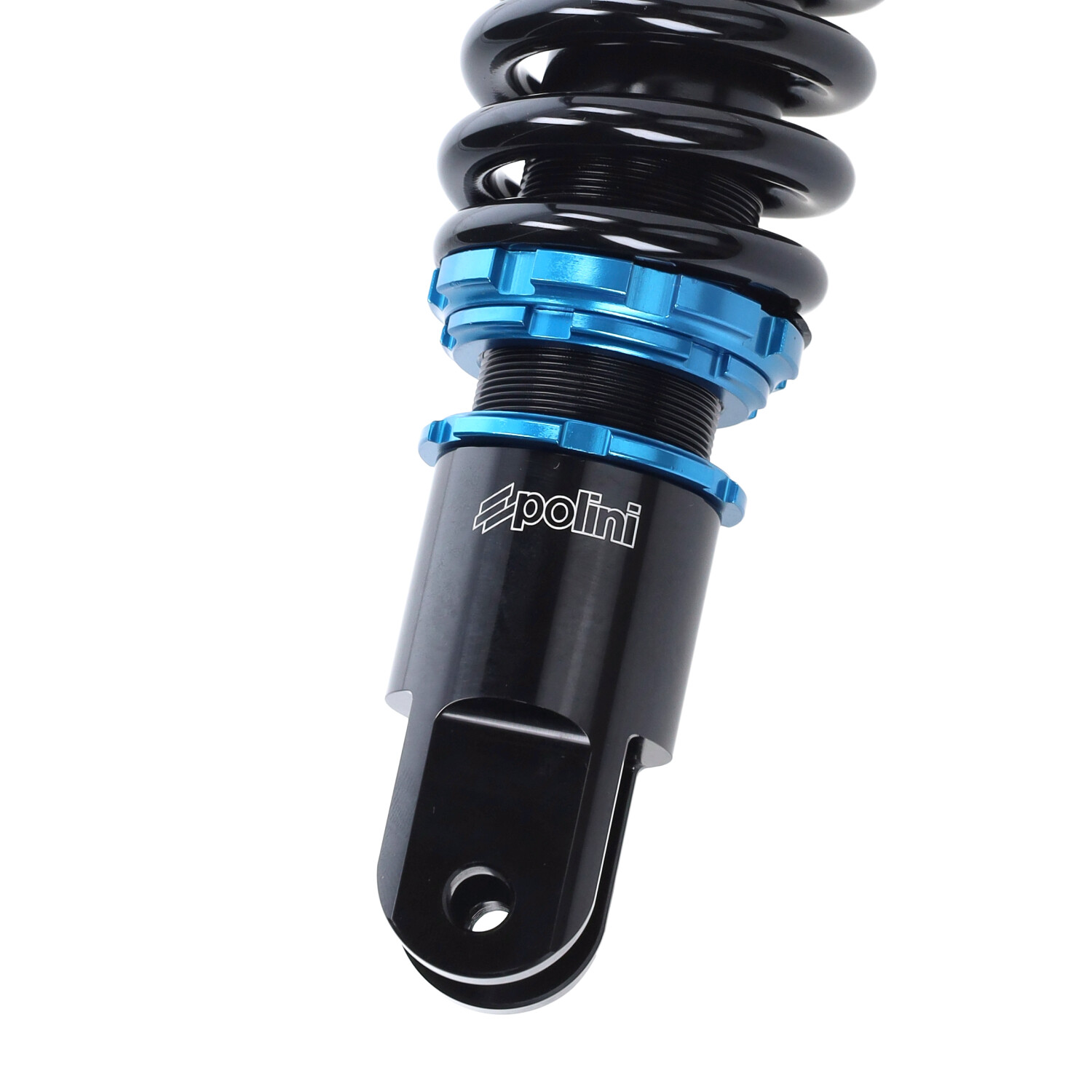 Schokbreker Polini 273mm Zwart Voor Minarelli Horizontaal En Verticaal - Afbeelding 4