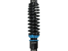 Polini schokbreker 245mm zwart voor Minarelli horizontaal verticaal motor