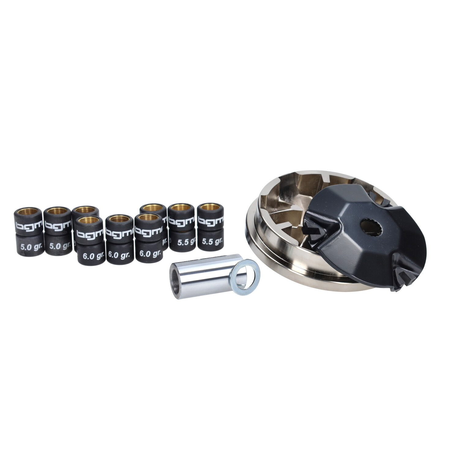 BGM PRO variokit 16x13mm rollenset voor Yamaha Aerox MBK Nitro
