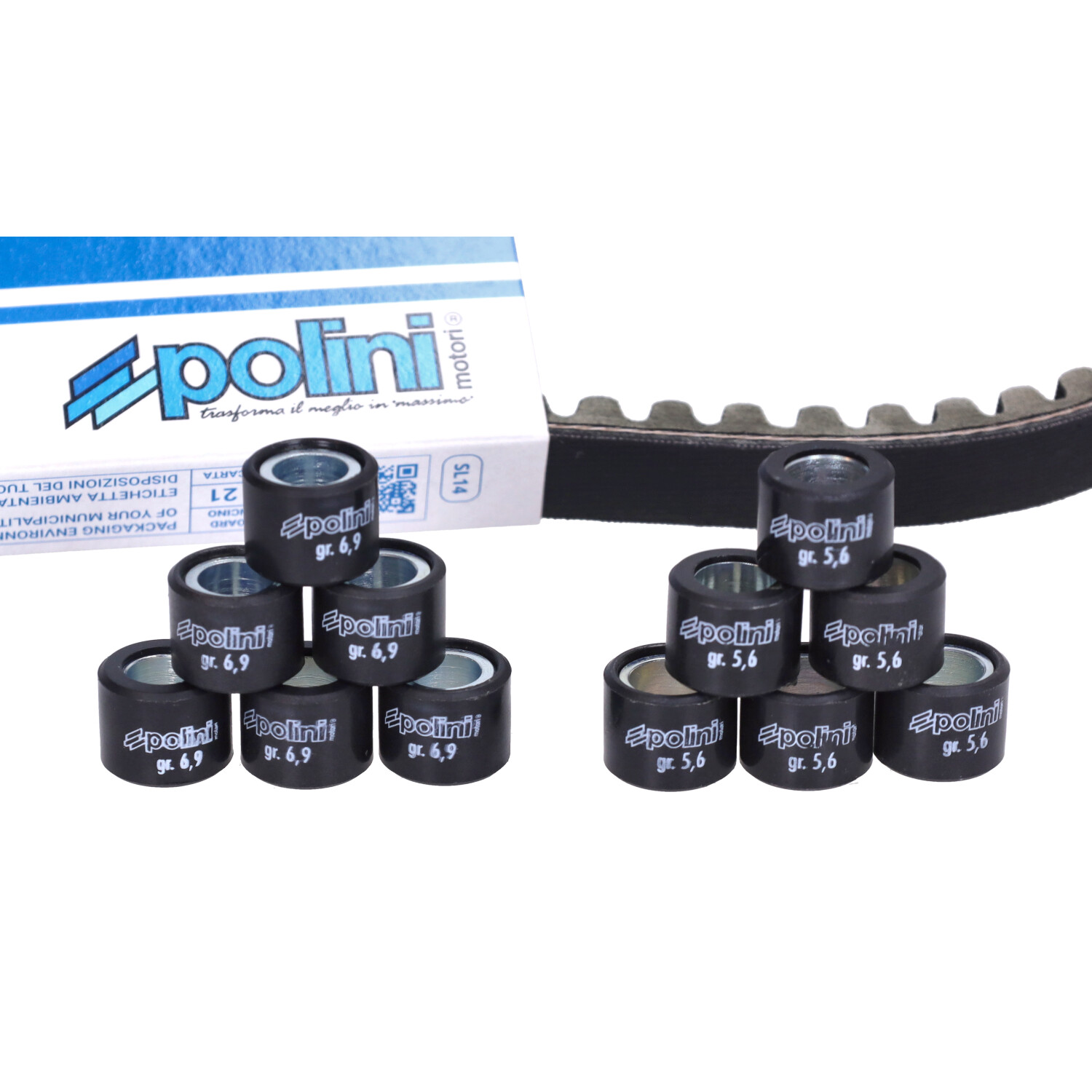 Polini Hi-speed Variokitset Voor Yamaha Minarelli Kort Carter - Afbeelding 5