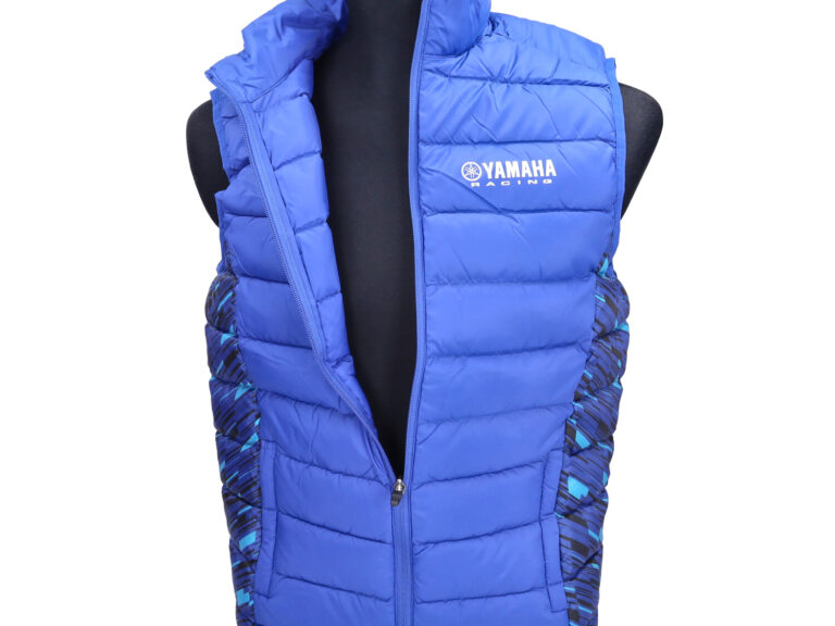 Bodywarmer Yamaha Origineel Team S Blauw Qmb26321e00s