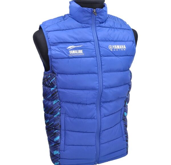 bodywarmer Yamaha origineel team S blauw qmb26321e00s