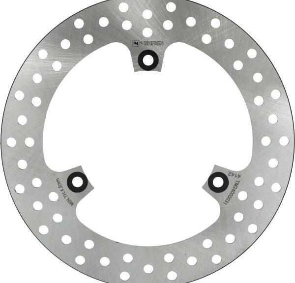 remschijf newfren 3-gaats yamaha achter 240mm x-max 125cc