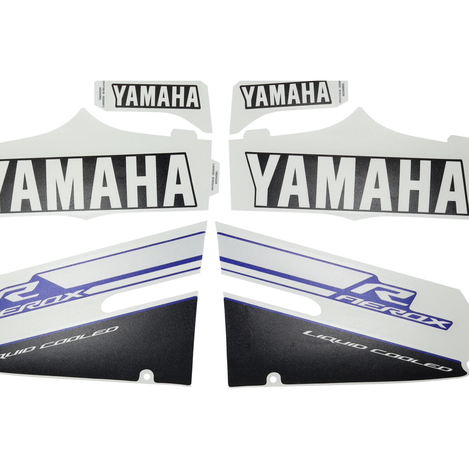 Yamaha Aerox Originele Stickerset 4t - Afbeelding 2