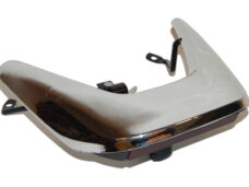 DMP achterspoiler chroom met LED-verlichting Yamaha Aerox MBK Nitro 2-takt