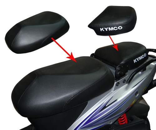 Buddydek Xtreme — geschikt voor Kymco 2 Dlg Agility