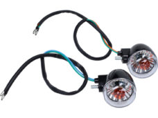 Ronde achterknipperlichtset voor Kymco Agility brommer scooter