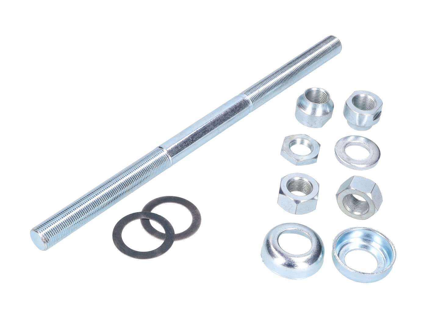 Achterwielas Spaakwiel Model Leleu 12mm Voor Puch Maxi - Afbeelding 2