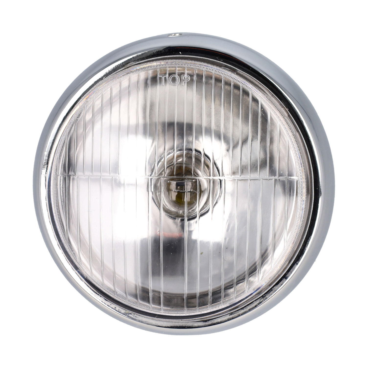 Koplampunit 108mm Chroom Voor Puch En Tomos - Afbeelding 4