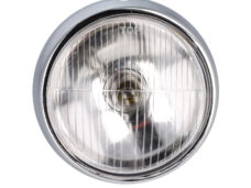 Headlight unit 108mm chrome for Puch MS50 DS VS50 MV50 and Tomos moped