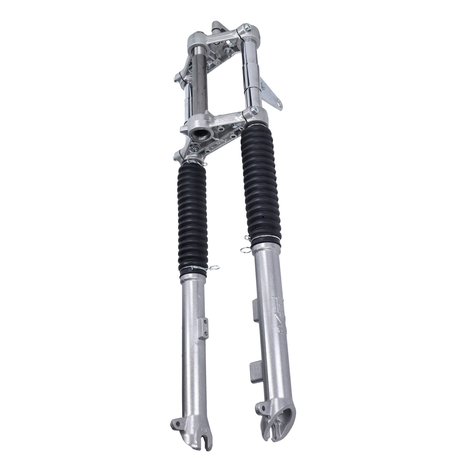 Voorvork Ebr Luxe Compleet 28mm Zilver Voor Puch Maxi - Afbeelding 4
