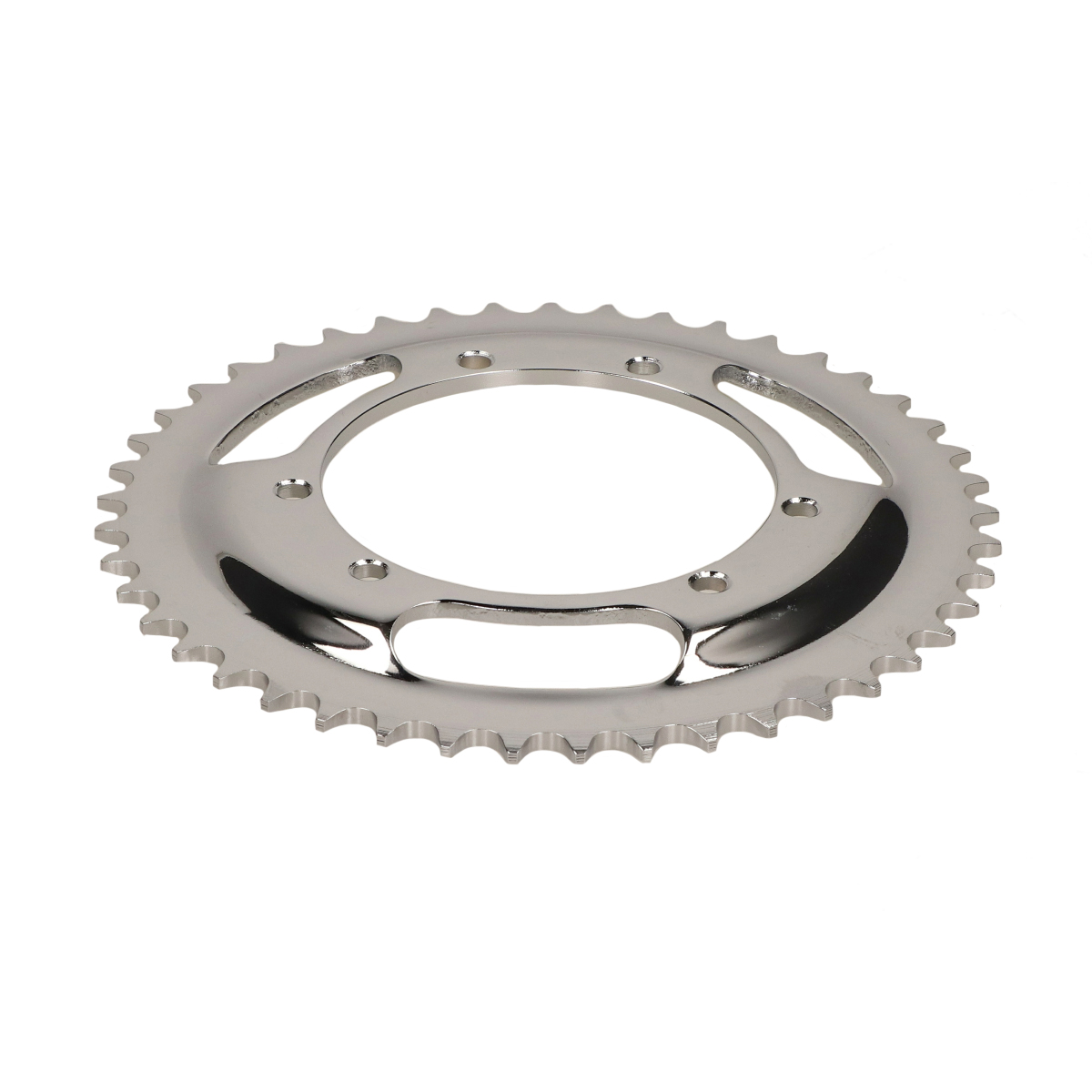 Achterkettingwiel Dmp Custom 45t Chroom Voor Puch X30 En Maxi - Afbeelding 4
